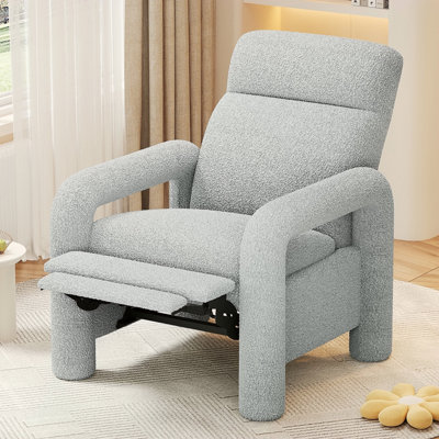 Tamaran Upholstery Push-Back Recliner Chair by Ivy Bronx