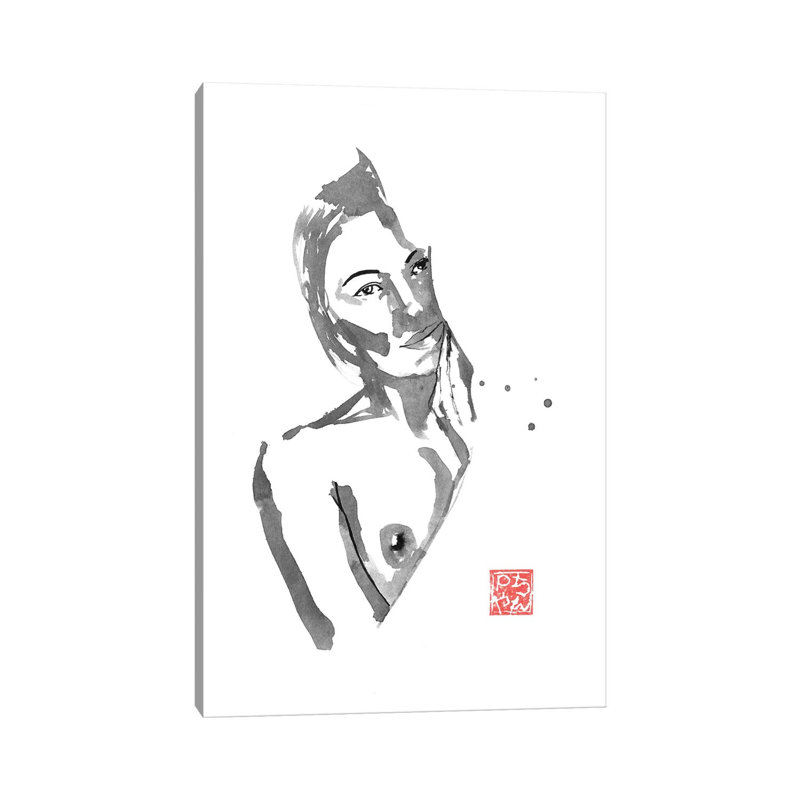 Couchée by Péchane - Print on Canvas, Wrapped Canvas, 152.5 cm H x 101.5 cm W x 3.175 cm D