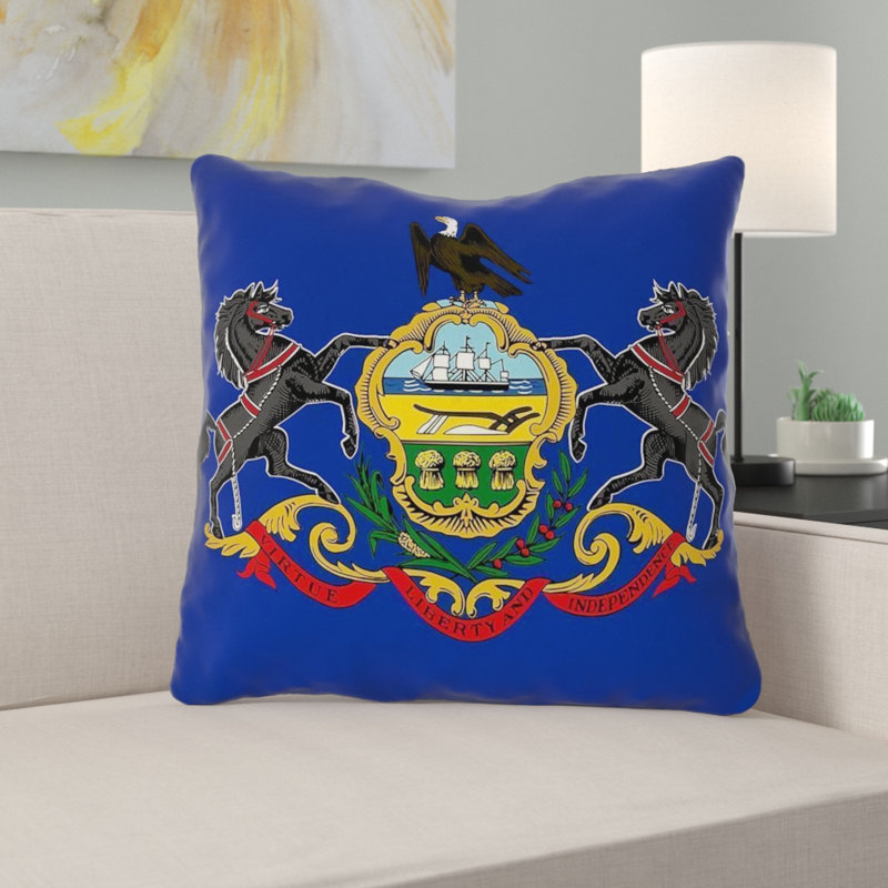 Housse de coussin carré et insert, 20 po x 20 po, Polyester