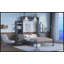 Lit escamotable double pleine grandeur avec tablettes