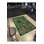 Green Geometric and Botanical Animal Patterned Decorative Washable Rug