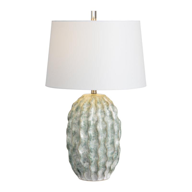 31" Ceramic Table Lamp With  Shade