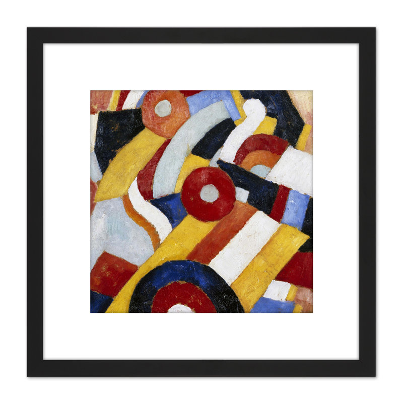 Abstraction by Marsden Hartley - Single Picture Frame Painting