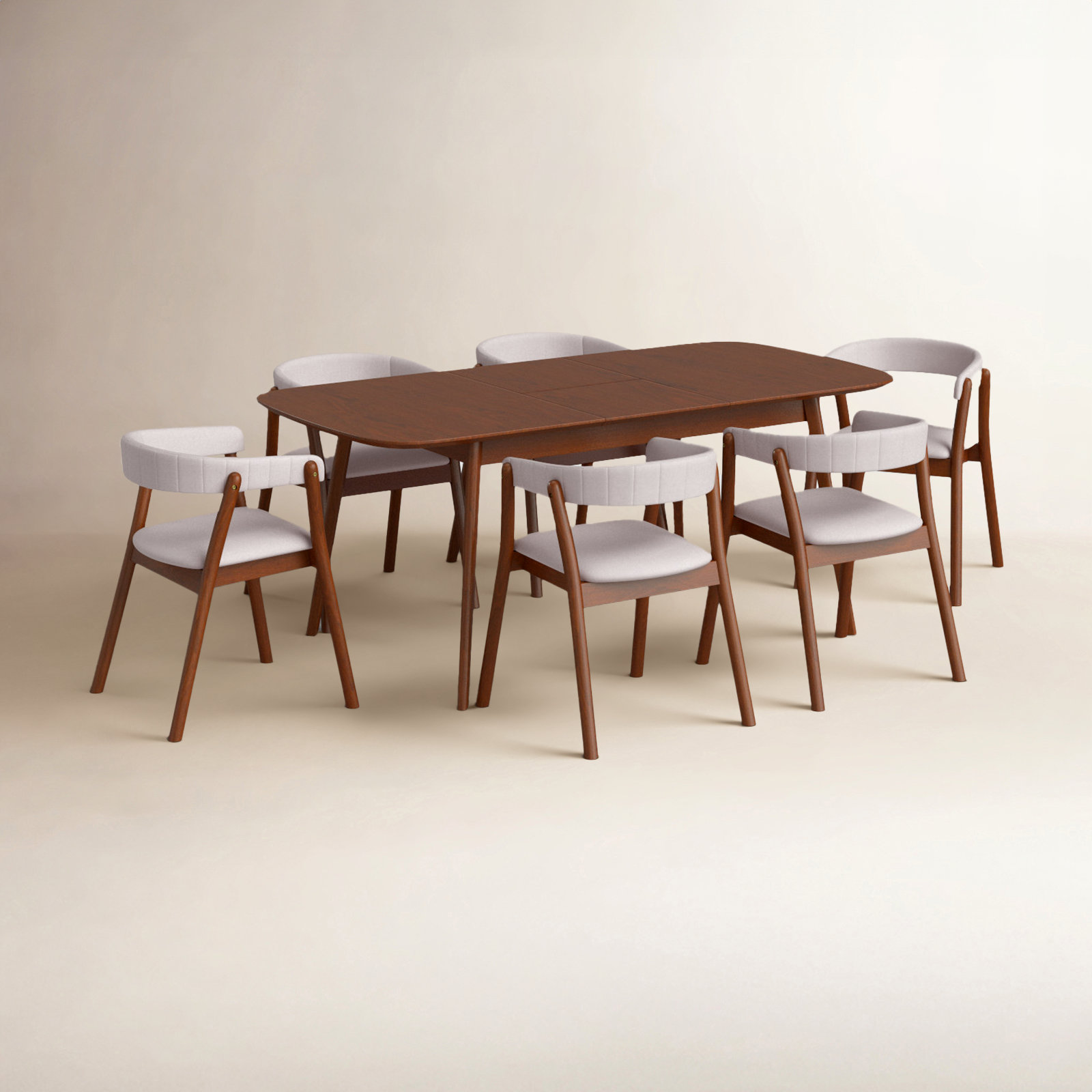 Shila 7 - Piece Extendable Dining Set