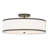 Ener Fabric Semi Flush Mount-34948378-34948373