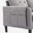 Darea Velvet L-Shaped Sectional Reversible