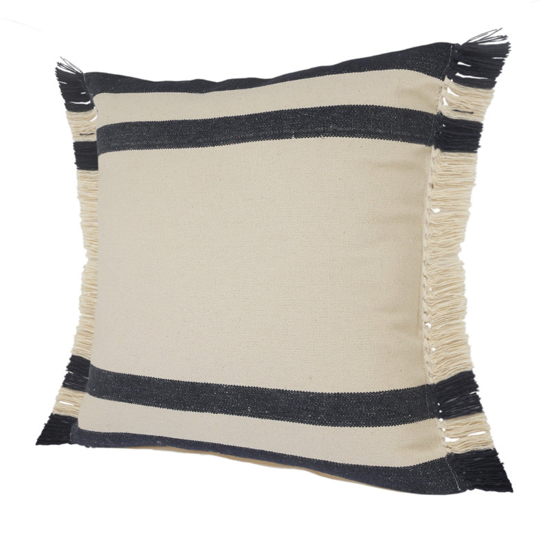 Oreiller à fermeture à glissière 100% coton 26 po x 26 po Ensign