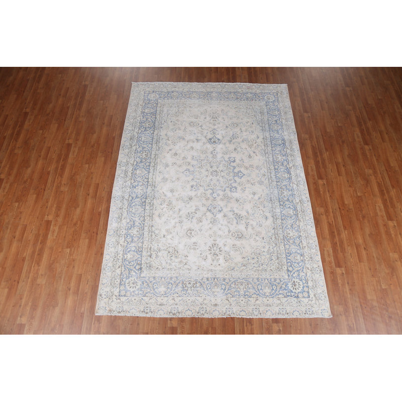Tapis traditionnel délavé 7 x 7