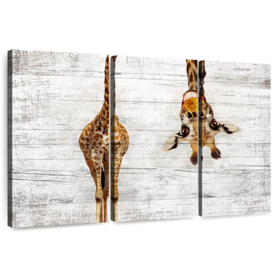 Girafe en bois