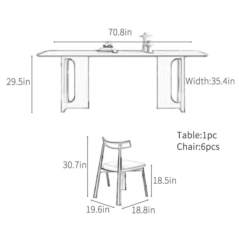 Fortin, 29.5"H x 70.8"L x 35.4"W
