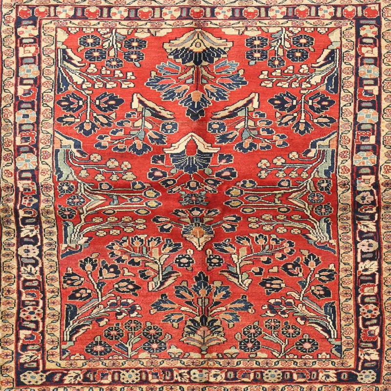Cay Oriental Indoor Rug, Round 3'