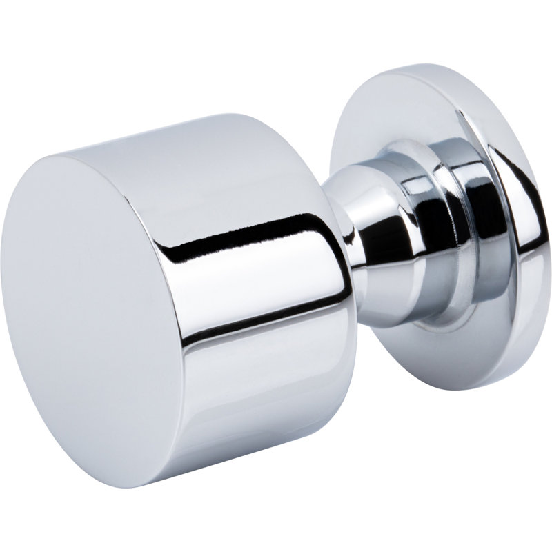 Dante Round Knob, Polished Chrome, 1"