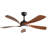 Damecia 5 - Blade Smart Standard Ceiling Fan with Remote Control and LED Light-1557132351-1604776216