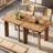 31.5'' Square Solid Wood Dining Table