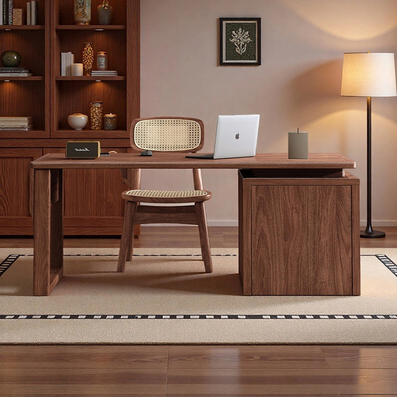 Bureau moderne de style simple, H 29,53 po x l 55,12 po x P 25,59 po