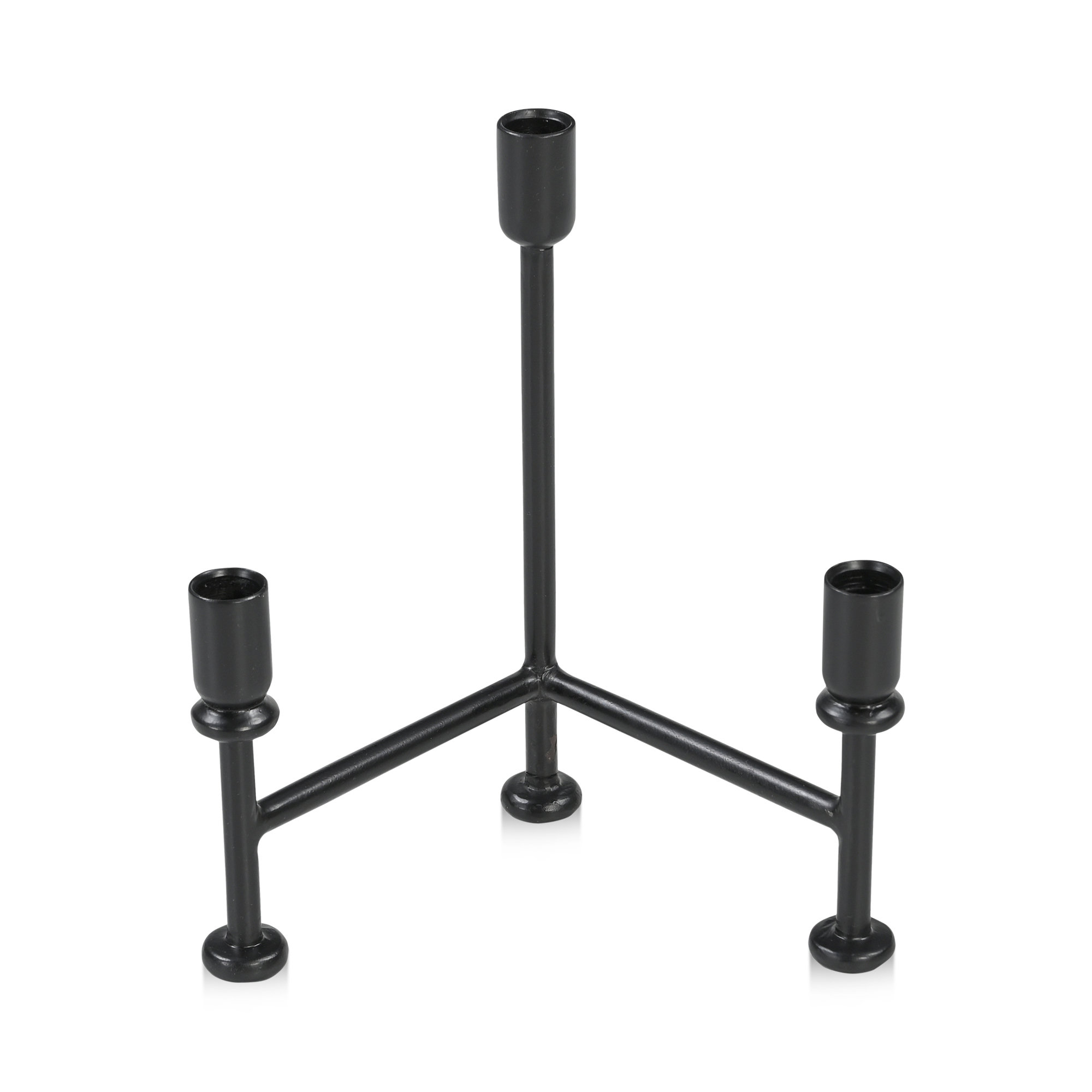 Cicero Candle Holder Black