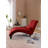 Classical Velvet Recliner Chair With Button Tufting & Silver Nailhead Trim-1821769955