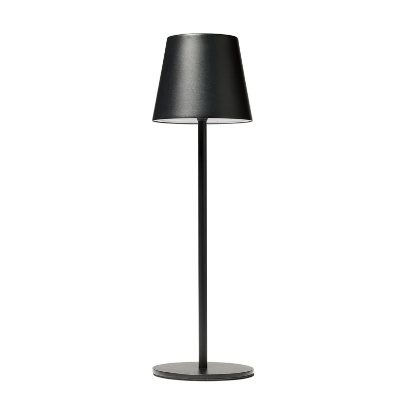 Kyperounta Metal USB Table Lamp, Black