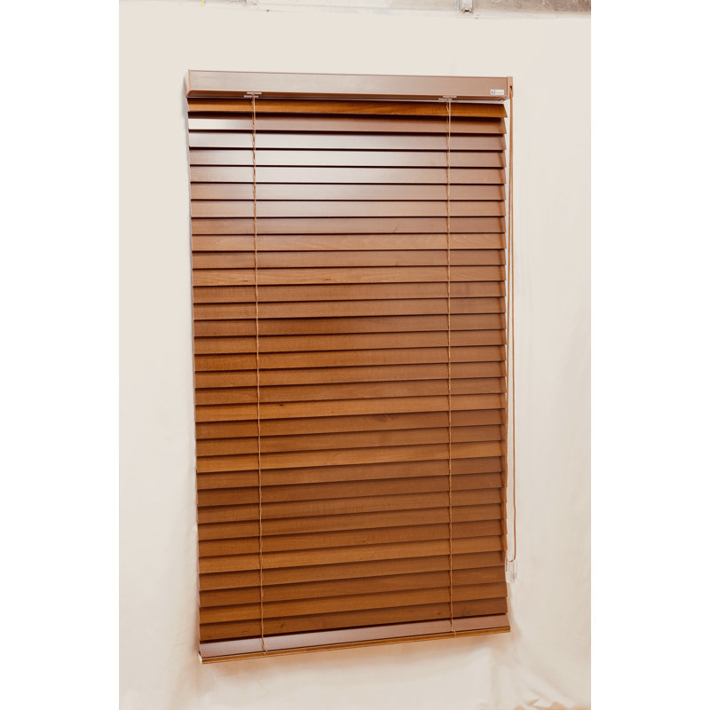 Store vénitien en peuplier, l 35 po x L 72 po x P 7 po, abat-jour horizontal sur mesure pour la maison et le bureau, filtrage de la lumière et intimité, installation facile