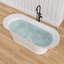 Baignoire de trempage profonde 66 po