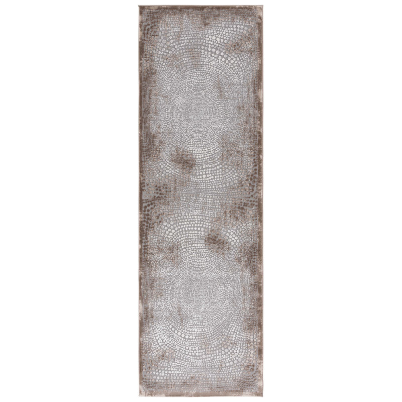 Blumenfeld Performance Abstract Rug, Runner 2'7" x 8'