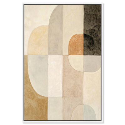 «Overlapsing Planes I Canvas Geometric Abstract» par