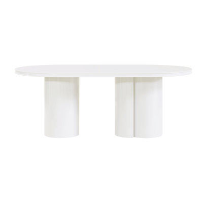 Colbi Lacquer Oval Dining Table