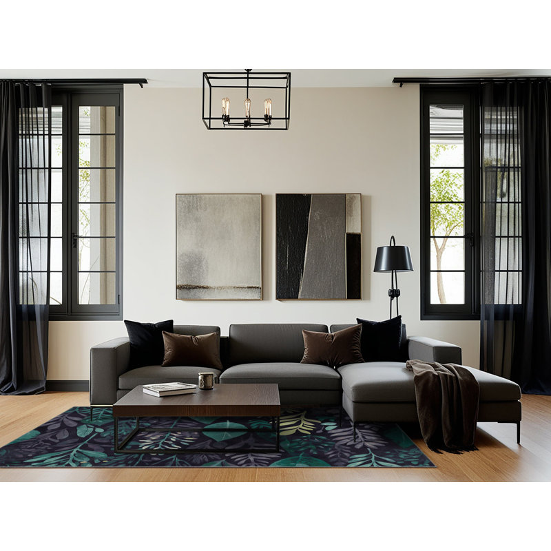 Dreamleaf Rug, Square 4'