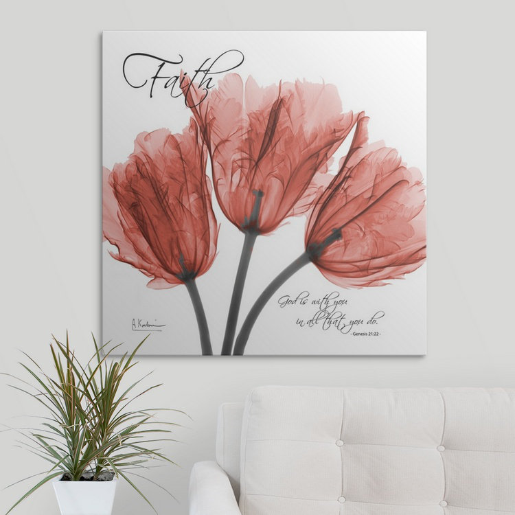 « tulips x-ray » par albert koetsier,, reproduction de photo, H 20" x l 20" x P 1", Cadre noir