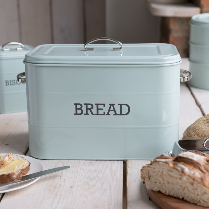 Living Nostalgia Bread Bin, Blue