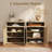 29.9'' Sideboard With Open Storage Space & 2 Adjustable Shelves