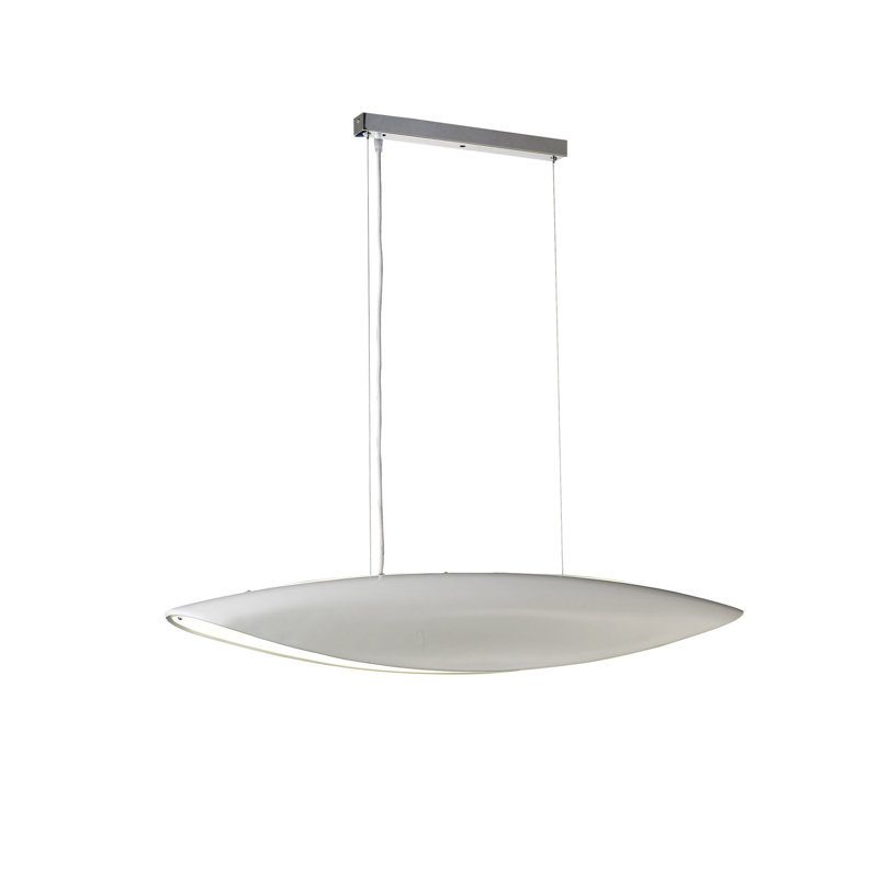 Coles 6 - Light Silver Bowl Pendant