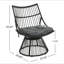 CHAISE ET TABLE D'APPOINT ELAINE