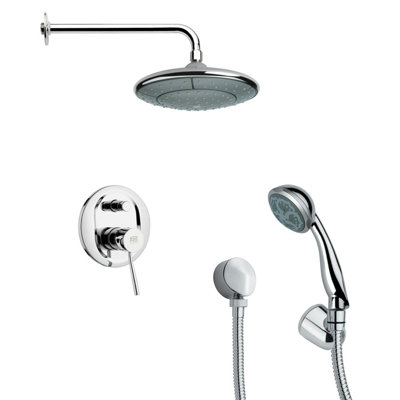 Orsino Complete Shower System with Rough in-Valve