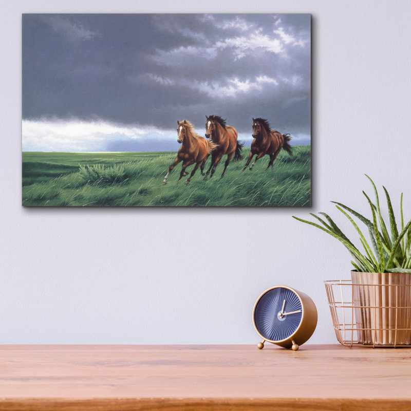 «On The Way Home» par Joh Naito, H 12 po x l 16 po x P 0,13 po