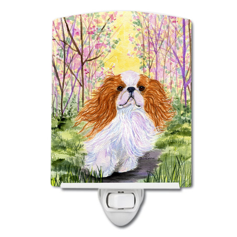 English Toy Spaniel Ceramic Night Light
