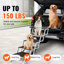 Escalier pour chien pour voiture à 5 marches pliables pour chien en aluminium pouvant supporter jusqu'à 150 lb
