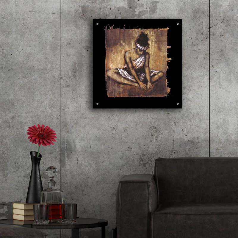 «Soulful Grace II» par Monica Stewart, H 24 po x l 24 po x P 0,2 po