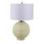 D16.1''xH26'' Table Lamp with Beige Paper Base