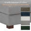 Canapé modulaire 3 pièces en chenille 3 pièces-1388572085-1388572082