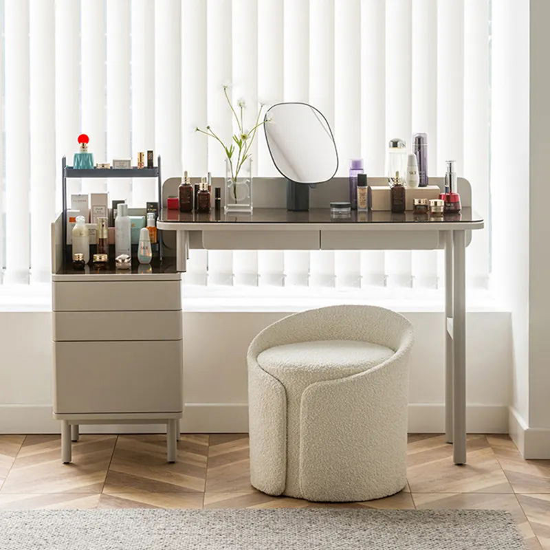 Solid + Manufactured Wood Accent Stool