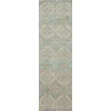 Bali Hand Woven Silk and Wool Geometric Area Rug