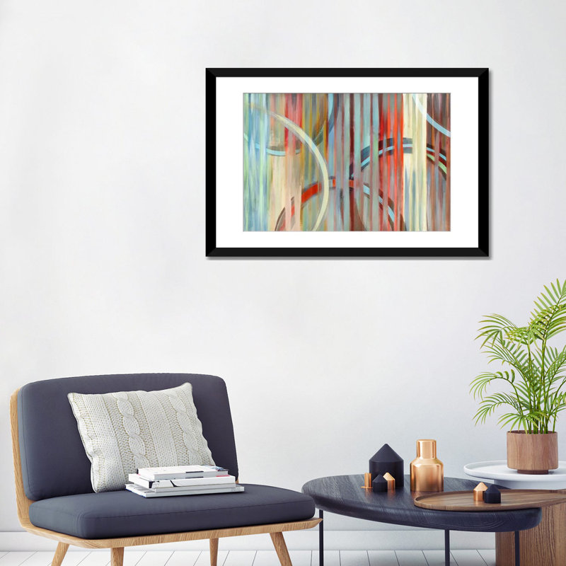 «Eucalyptus» par Edward Selkirk, impression sur toile tendue, Papier d'art encadré noir, Blanc, H 24 po x l 32 po x P 1 po