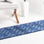 Tapis bleu marine / argent Glam-29446809