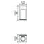 Clean 1 - Light Flush Mounted Sconce-1409085368