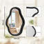 Miroir décoratif irrégulier-1141509631