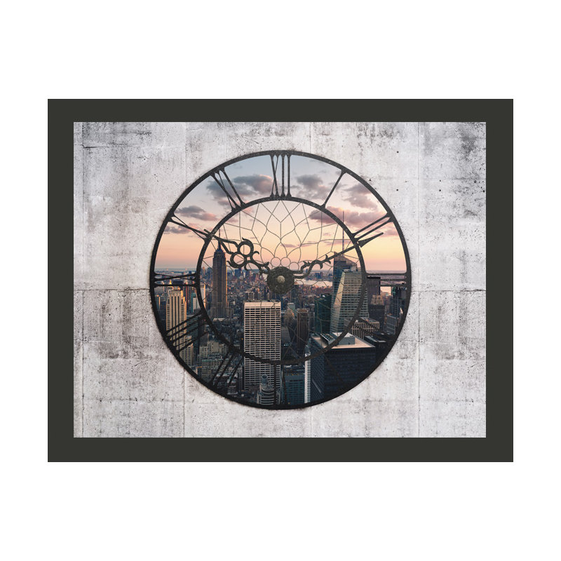 NYC Time Zone 270cm x 350cm Wallpaper, 300 cm x 231 cm