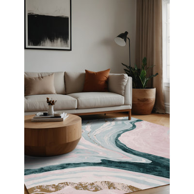 Tapis beige lavable à la machine