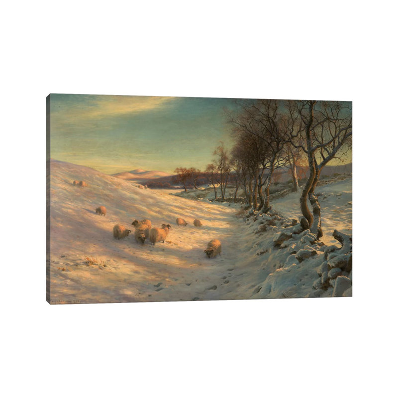 Through The Crisp Air, 1902 by Joseph Farquharson - Wrapped Canvas Gallery-Wrapped Canvas Giclée, 20.32 cm H x 30.48 cm W
