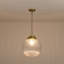 Luminaire suspendu sphère en verre 1 lumière-1982552466
